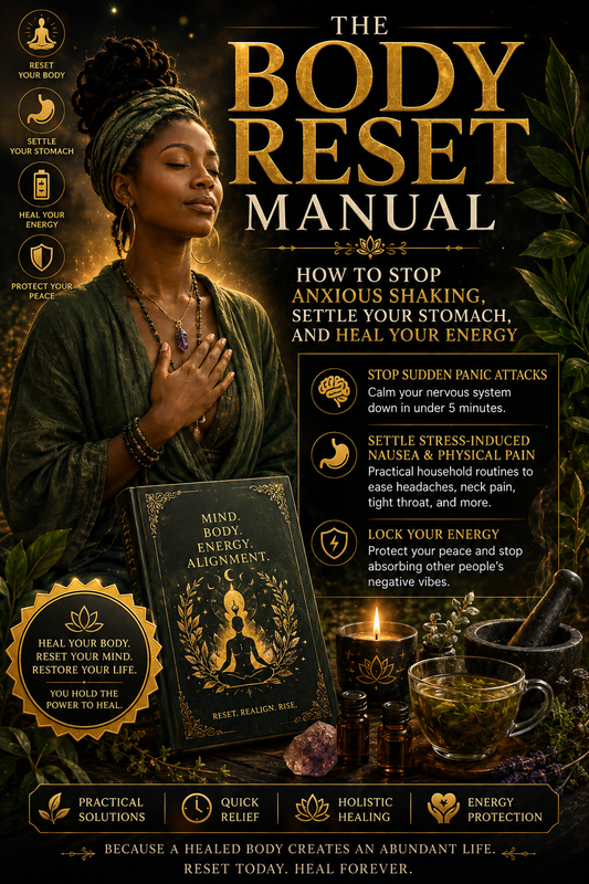 The Body Reset Manual: How to Stop Anxious Shaking, Settle Your Stomach, and Heal Your Energy
