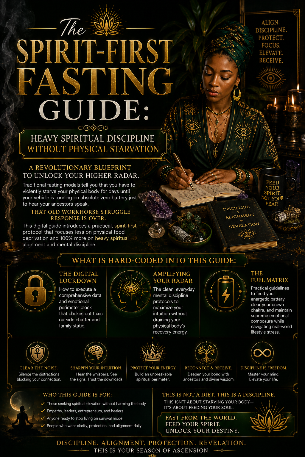 The Spirit-First Fasting Guide: Heavy Spiritual Discipline Without Physical Starvation