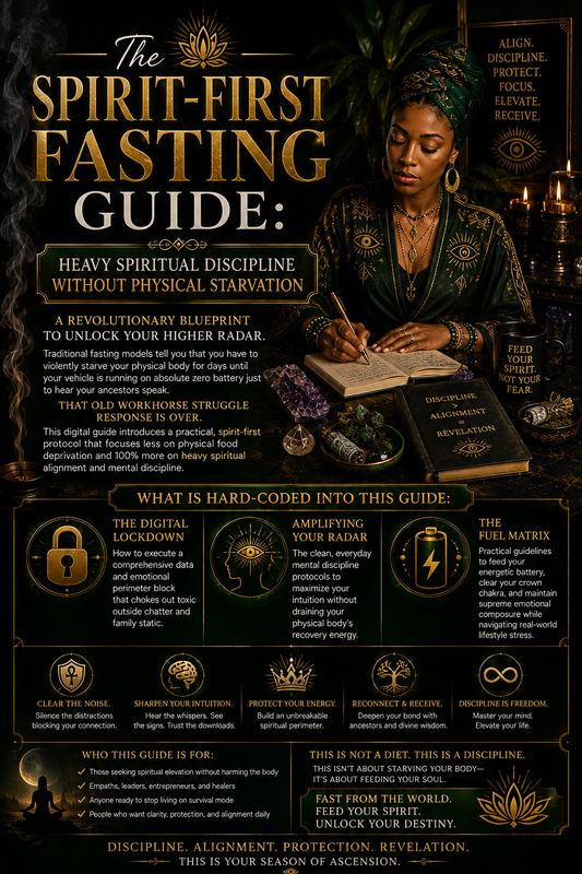 The Spirit-First Fasting Guide: Heavy Spiritual Discipline Without Physical Starvation